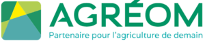 Il s'agit du logo de l'entreprise AGREOM qui recrute des magasiniers vendeurs