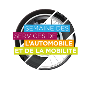 logo de la semaine des services de l'automobile et de la mobilité